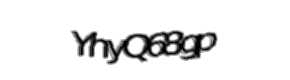 Security check image, please type the characters shown