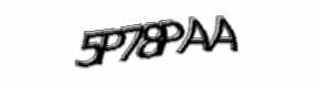 Security check image, please type the characters shown