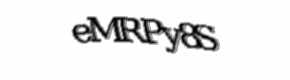 Security check image, please type the characters shown